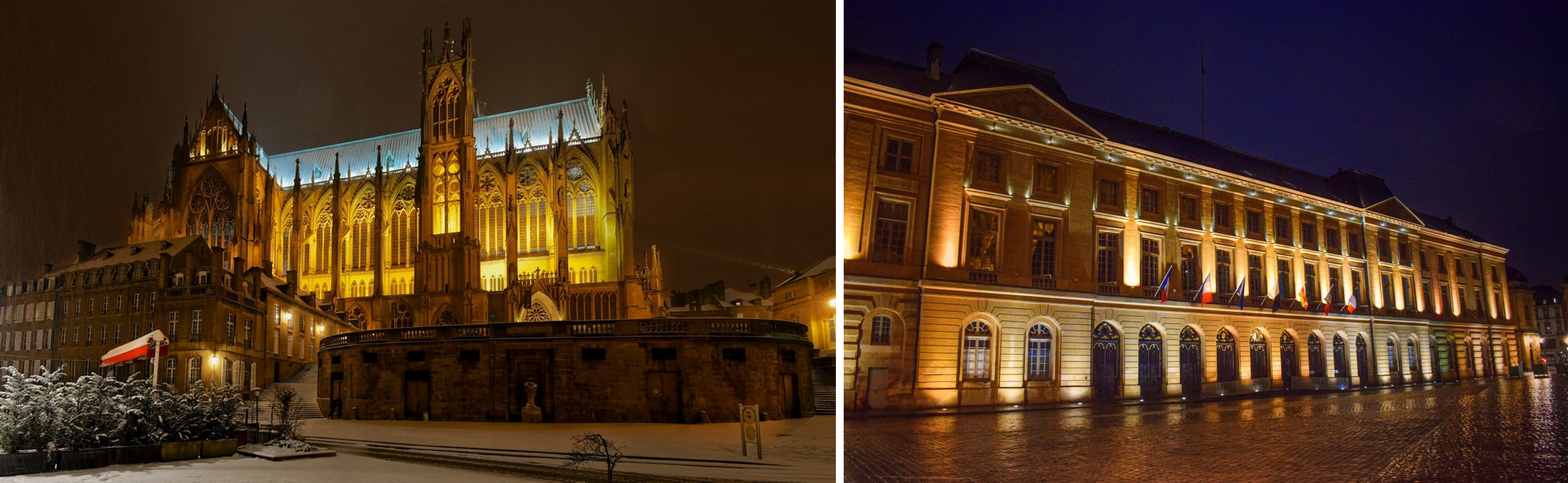 H&ocirc;tel de Ville et Cath&eacute;drale de Metz